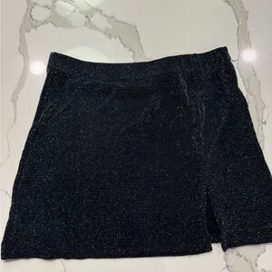 Pull & Bear sparkly mini skirt